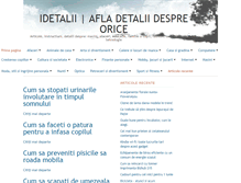 Tablet Screenshot of idetalii.ro